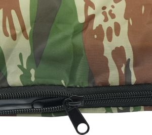 vidaXL Lekkie śpiwory prostokątne, 2 szt., kolor moro, 1100 g, 10C (92638) 6