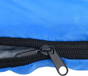 vidaXL Lekki śpiwór dziecięcy, prostokątny, niebieski, 670 g, 15C (92639) 5