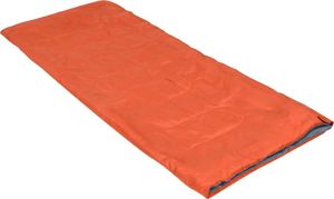 vidaXL Lekki śpiwór dziecięcy, prostokątny, pomarańczowy, 670 g, 15C (92640) 2