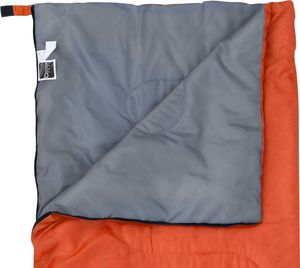 vidaXL Lekki śpiwór dziecięcy, prostokątny, pomarańczowy, 670 g, 15C (92640) 4