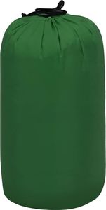 vidaXL Lekki śpiwór dziecięcy, prostokątny, zielony, 670 g, 15C (92641) 6