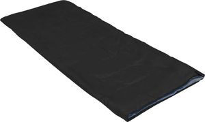 vidaXL Lekki śpiwór dziecięcy, prostokątny, czarny, 670 g, 15C (92642) 2