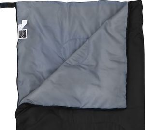 vidaXL Lekki śpiwór dziecięcy, prostokątny, czarny, 670 g, 15C (92642) 4