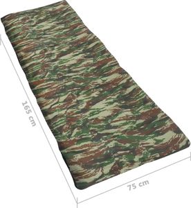 vidaXL Lekki śpiwór dziecięcy, prostokątny, moro, 670 g, 15C (92643) 7