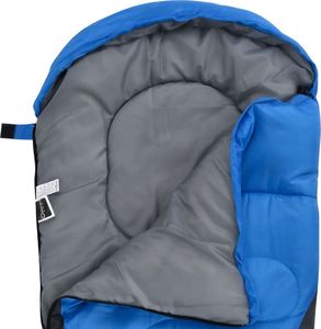 vidaXL Lekki śpiwór dziecięcy typu mumia, niebieski, 670 g, 10C (92644) 4