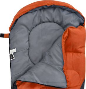vidaXL Lekki śpiwór dziecięcy typu mumia, pomarańczowy, 670 g, 10C (92645) 4