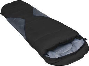 vidaXL Lekki śpiwór dziecięcy typu mumia, czarny, 670 g, 10C (92647) 2