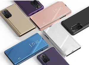 Hurtel Clear View Case futerał etui z klapką Xiaomi Redmi K40 Pro+ / K40 Pro / K40 / Poco F3 niebieski 5