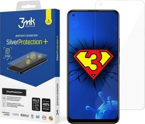 3MK 3MK Silver Protect+ Realme 8 Pro Folia Antymikrobowa montowana na mokro 1