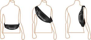 Hurtel Pas do biegania saszetka nerka na etui na telefon z wyjściem na słuchawki granatowy 11