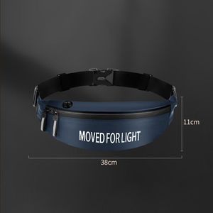 Hurtel Pas do biegania saszetka nerka na etui na telefon z wyjściem na słuchawki granatowy 8