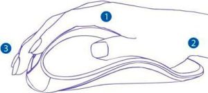 Mysz Hippus HandShoe left S (LS2WL) 5