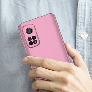 GKK GKK 360 Protection Case etui na całą obudowę przód + tył Xiaomi Mi 10T Pro / Xiaomi Mi 10T różowy 3
