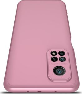 GKK GKK 360 Protection Case etui na całą obudowę przód + tył Xiaomi Mi 10T Pro / Xiaomi Mi 10T różowy 6