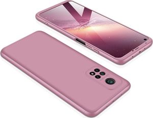 GKK GKK 360 Protection Case etui na całą obudowę przód + tył Xiaomi Mi 10T Pro / Xiaomi Mi 10T różowy 8