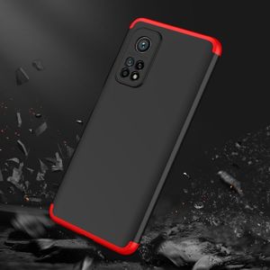 GKK GKK 360 Protection Case etui na całą obudowę przód + tył Xiaomi Mi 10T Pro / Xiaomi Mi 10T czarno-czerwony 5