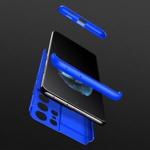 GKK GKK 360 Protection Case etui na całą obudowę przód + tył Samsung Galaxy S21 Ultra 5G niebieski 2