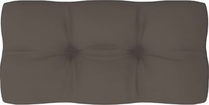 vidaXL Poduszka na sofę z palet, kolor taupe, 80x40x12 cm (315239) 1