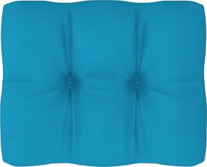 vidaXL Poduszka na sofę z palet, niebieska, 50x40x12 cm (314427) 1