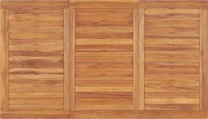vidaXL Stół ogrodowy, 140x80x77 cm, lite drewno tekowe 4