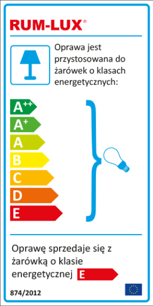 Lampka wtykowa do gniazdka Rum-Lux ML-1  (05360) 3