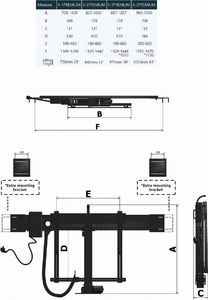 Sabaj Stojak podłogowy K-2 Premium 60'' 7
