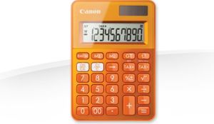 Kalkulator Canon LS-100K Pomarańczowy (0289C004AB) 1