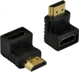 Adapter AV Akyga HDMI - HDMI czarny (AK-AD-01) 1