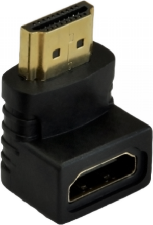 Adapter AV Akyga HDMI - HDMI czarny (AK-AD-01) 2