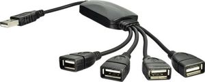 HUB USB Akyga 4x USB-A 2.0 (AK-AD-13) 1