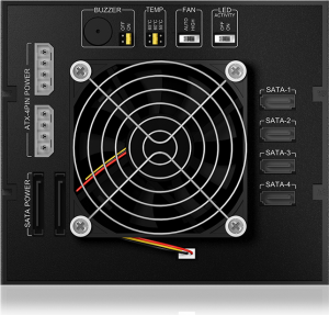 Kieszeń Icy Box Kieszeń Icy Box IB-564SSK Backplane 4x 3.5 HDD w zatoce 3x 5.25 6Gb/s (56004) 4