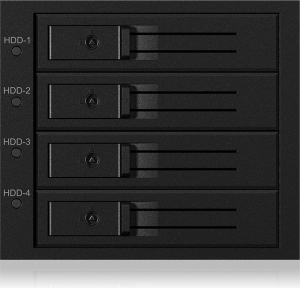 Kieszeń Icy Box Kieszeń Icy Box IB-564SSK Backplane 4x 3.5 HDD w zatoce 3x 5.25 6Gb/s (56004) 5