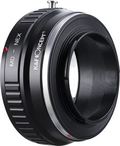 Kf Adapter K&f Sony E Nex E-mount Na Minolta Md / Kf06.073 6