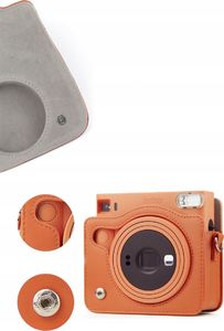 Pokrowiec LoveInstant Futerał Etui Pokrowiec Do Fujifilm Instax Square Sq1 - PomaraŃczowy 4
