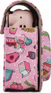 Pokrowiec LoveInstant Futerał Etui Pokrowiec Do Fujifilm Instax Mini 11 - Frytki / Różowy 6