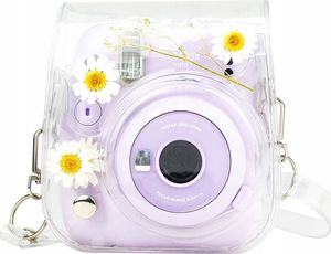 Pokrowiec LoveInstant Futerał Etui Pokrowiec Do Fujifilm Instax Mini 11 Suszone Rumianki 3