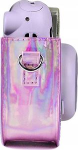 Pokrowiec LoveInstant Futerał Etui Pokrowiec Do Fujifilm Instax Mini 11 Fioletowy - Przezroczysty 5
