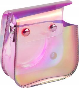 Pokrowiec LoveInstant Futerał Etui Pokrowiec Do Fujifilm Instax Mini 11 Fioletowy - Przezroczysty 6