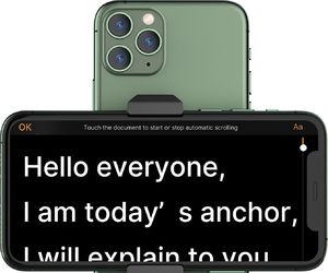 Selfie stick Ulanzi Uchwyt 2x Telefon Statyw 1/4 Prompter Ulanzi St-18 5