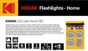 Kodak 3x Lampki Lampy Bezprzewodowe Pilot Minutnik Kodak Home 130 4