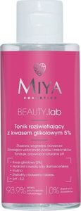 Miya Beauty Lab tonik rozświetlający z kwasem glikolowym 5% 150ml 1