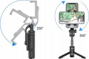 Selfie stick Ulanzi Statyw Uchwyt Selfie Stick Na Telefon Ulanzi Mt-38 5