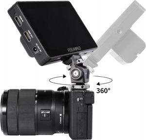 Ulanzi Uchwyt Głowica Na Monitor Iso 1/4"" Ulanzi U150 3