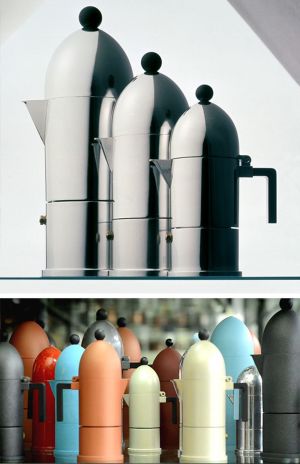 Kawiarka Alessi 3 filiżanki (A9095/3 B) 4