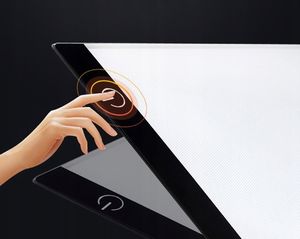 Xrec Podświetlana Deska Kreślarska Led Płynna Regulacja Oświetlenia 6