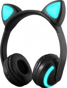 Słuchawki Kocie uszy LED M19 3
