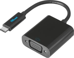 Adapter USB Trust USB-C D-Sub (VGA), Czarny (21012) 1