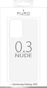 Puro PURO 0.3 Nude - Etui Samsung Galaxy A72 (przezroczysty) 3