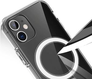 WK Design WK Design Anti-knock Magnet Case MagSafe żelowe elastyczne etui do iPhone 12 Pro / iPhone 12 przezroczysty 7