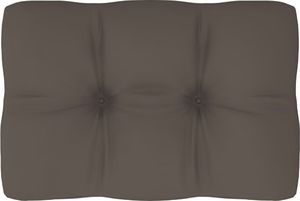 vidaXL Poduszka na sofę z palet, kolor taupe, 60x40x12 cm (315234) 1